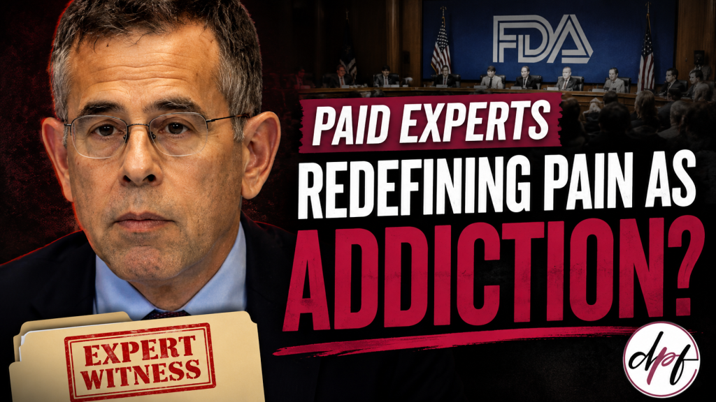 Episode 62 – PROP Says Pain Patients Have OUD. The FDA Data Tell a Different Story. 5 Episode 62 – PROP Says Pain Patients Have OUD. The FDA Data Tell a Different Story